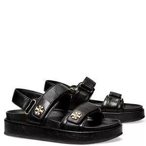 Tory Burch Kira Black Sandals